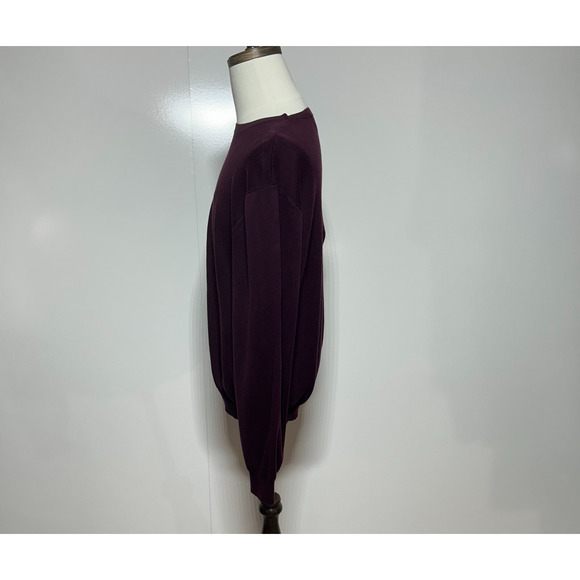 Polo Ralph Lauren Golf Sweater Mens XXL Purple Pullover Crew Neck Long Sleeve - Picture 5 of 10